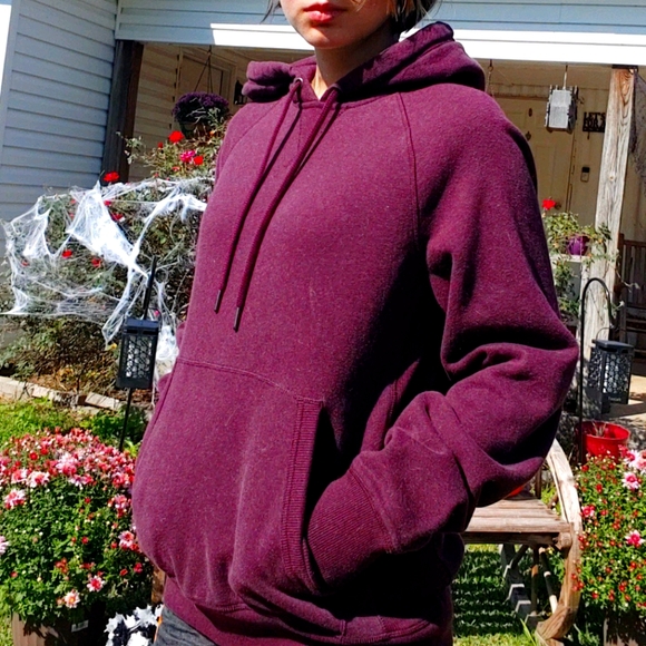 CLEANOUT SALE Super Soft Purple Hoodie - Picture 2 of 4